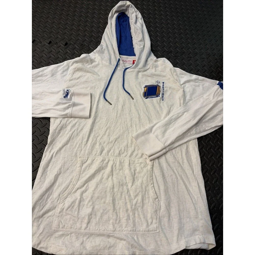 Nba Mitchell & Ness Golden State Warriors Pullover Hoodie Men’s XL Rare Curry